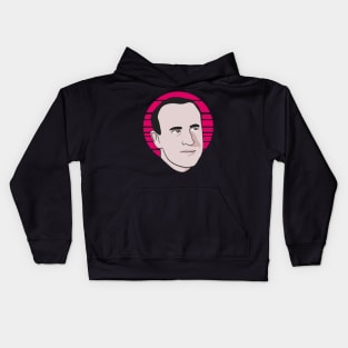 Boris Vian - Emmanuel Macron Lookalike Kids Hoodie